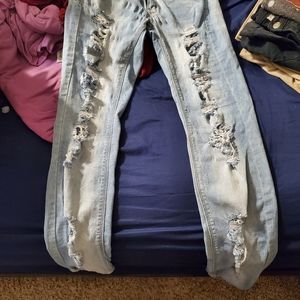 Mudd ripped skinny jeans